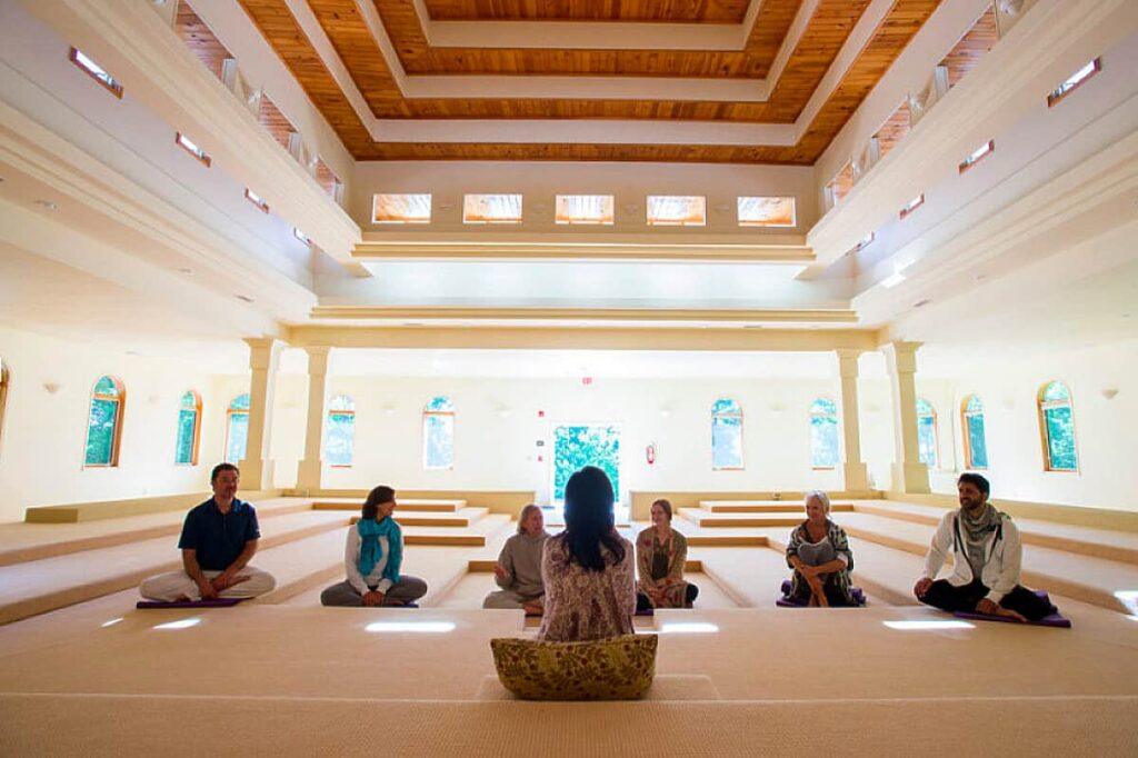 meditation indoors